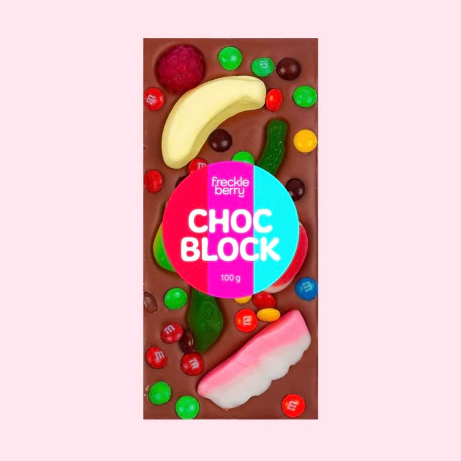 Party Mix Chocolate Block