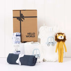 Welcome Baby Hamper + Flowers