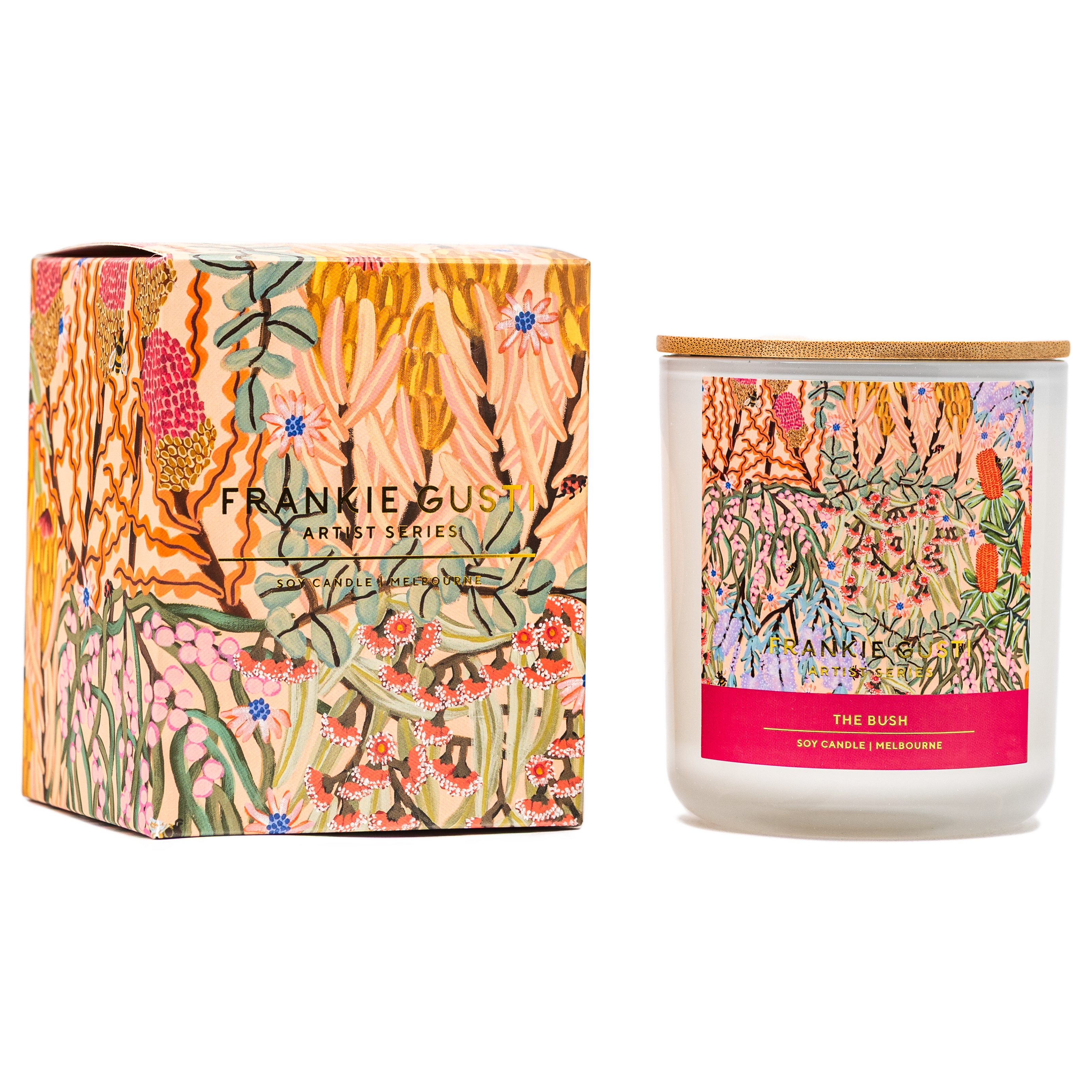 Frankie Gusti Candle The Bush