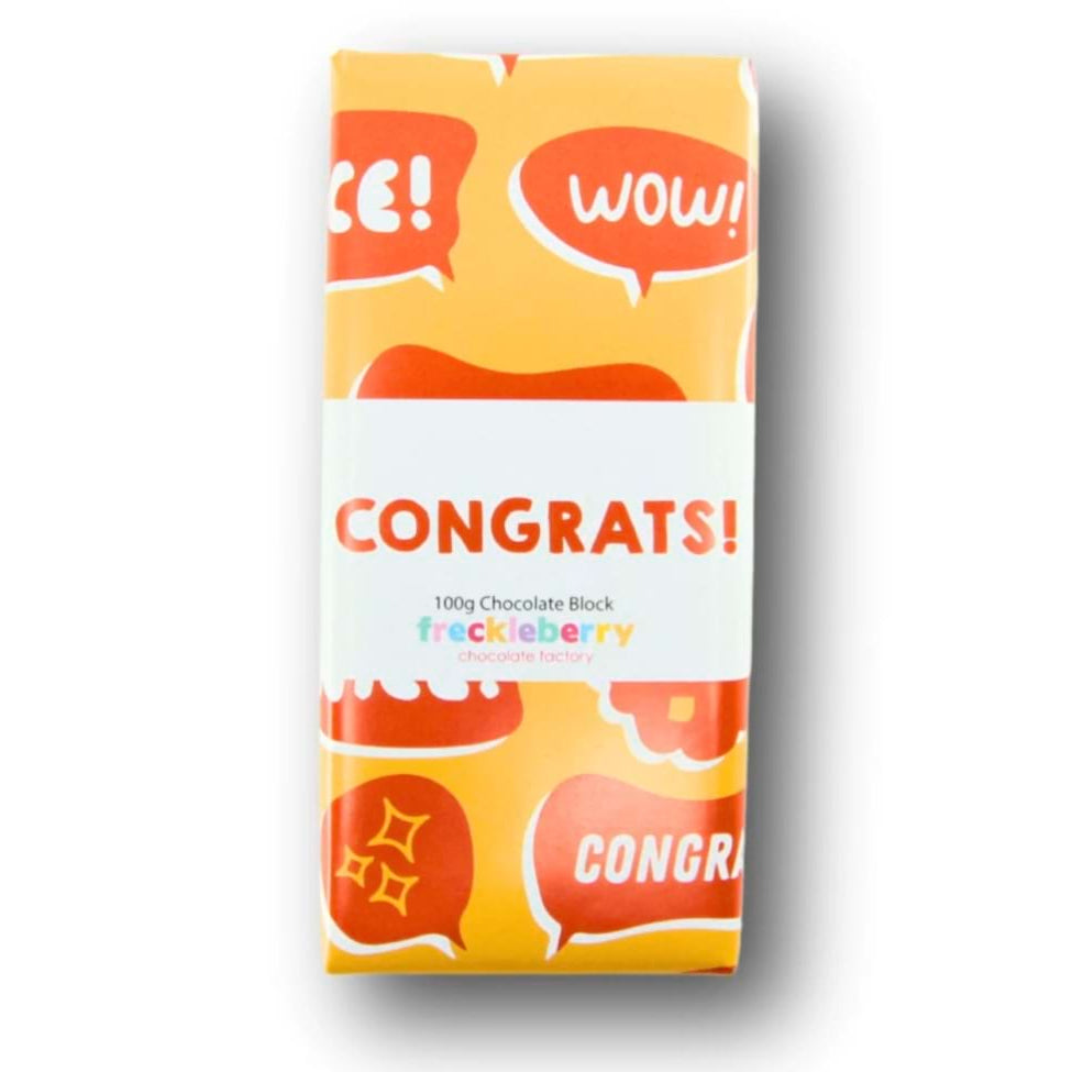Congrats - Milk Chocolate Block
