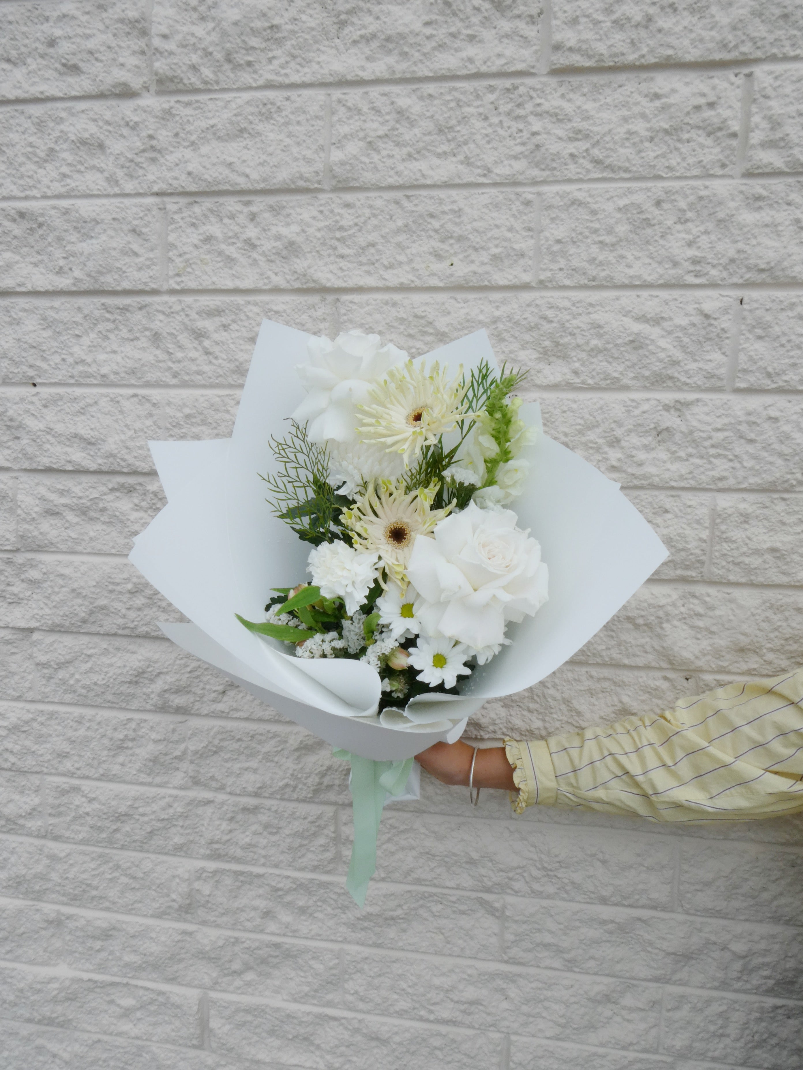 White & Green Bouquet