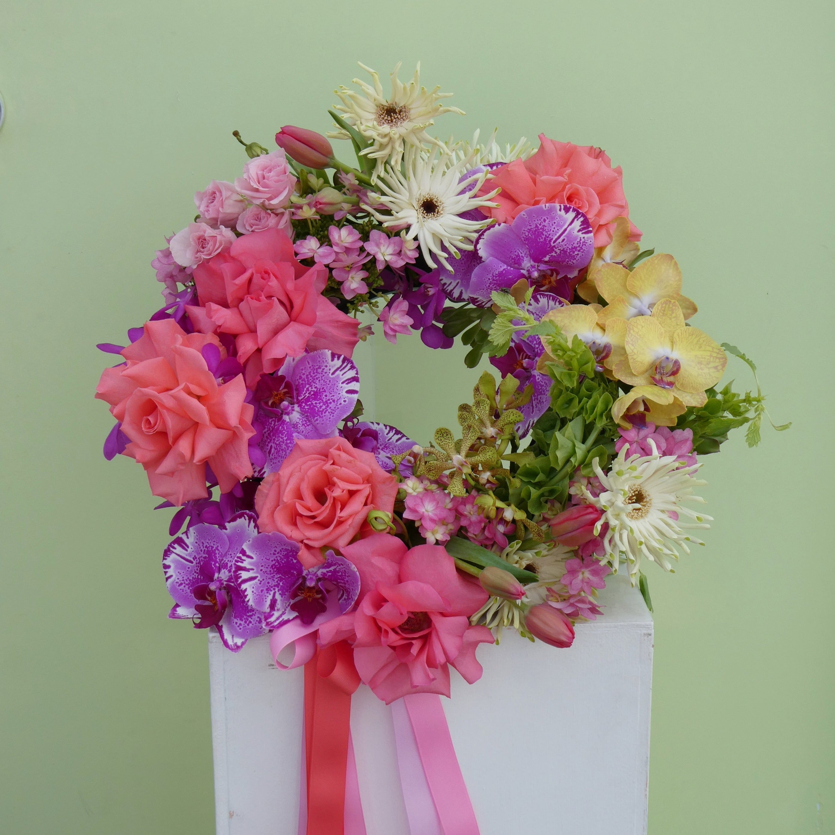 Lush Flower Wreath