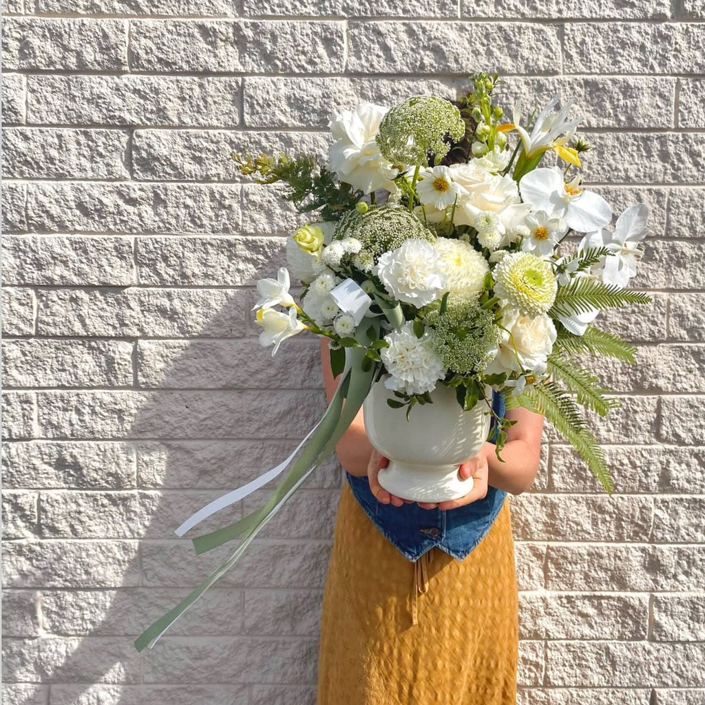 White Jungle Ceramic