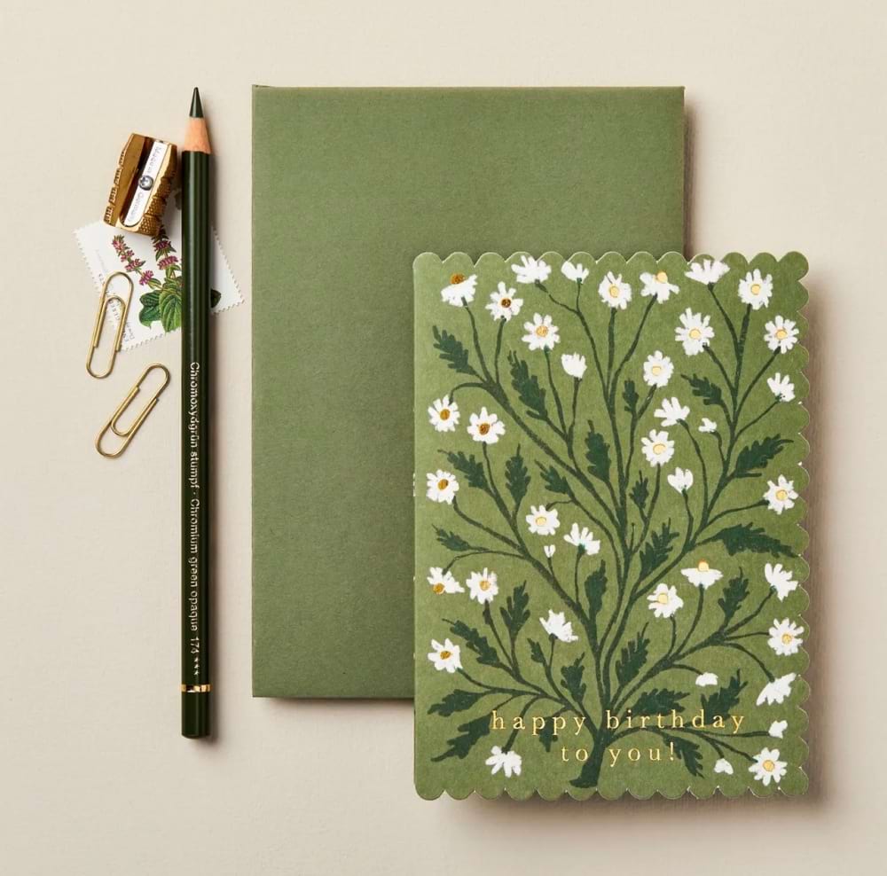 Happy Birthday Daisy Card