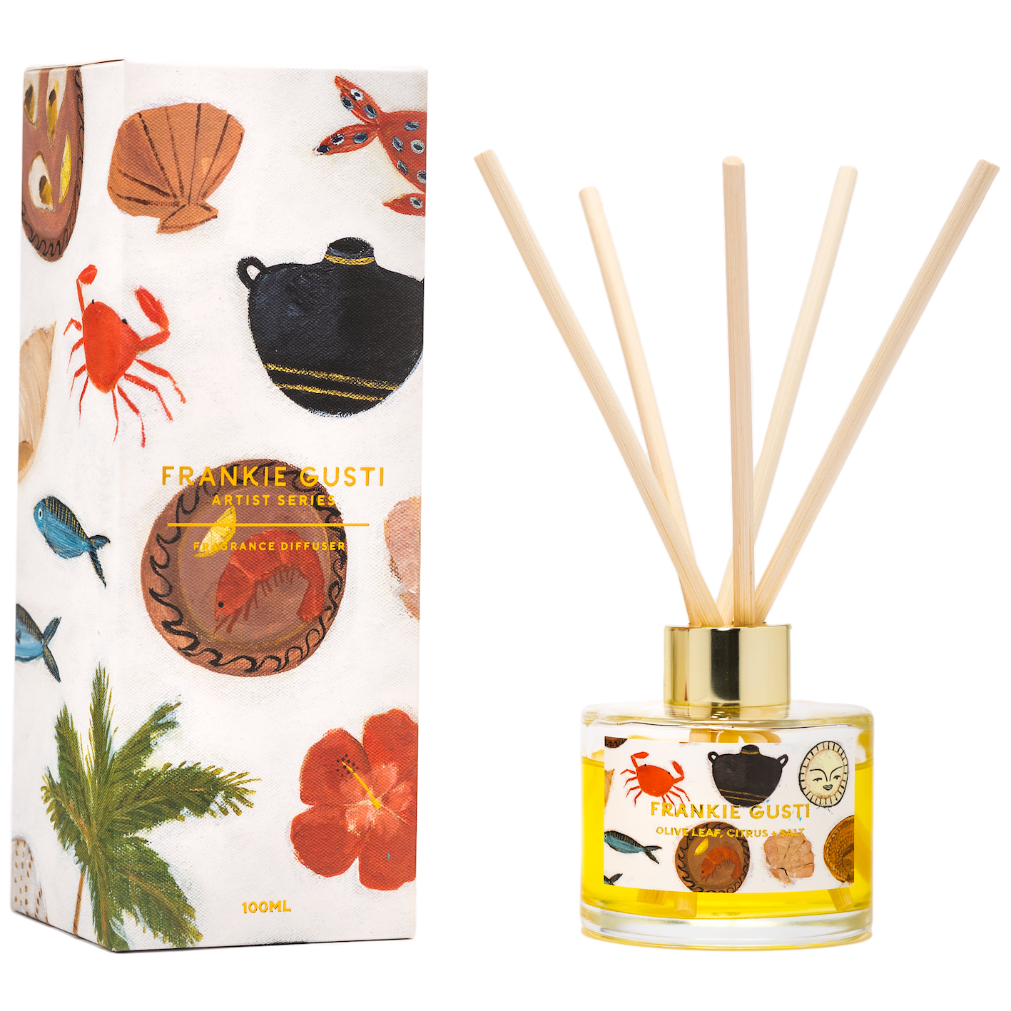 Olive Leaf, Citrus & Salt Frankie Gusti