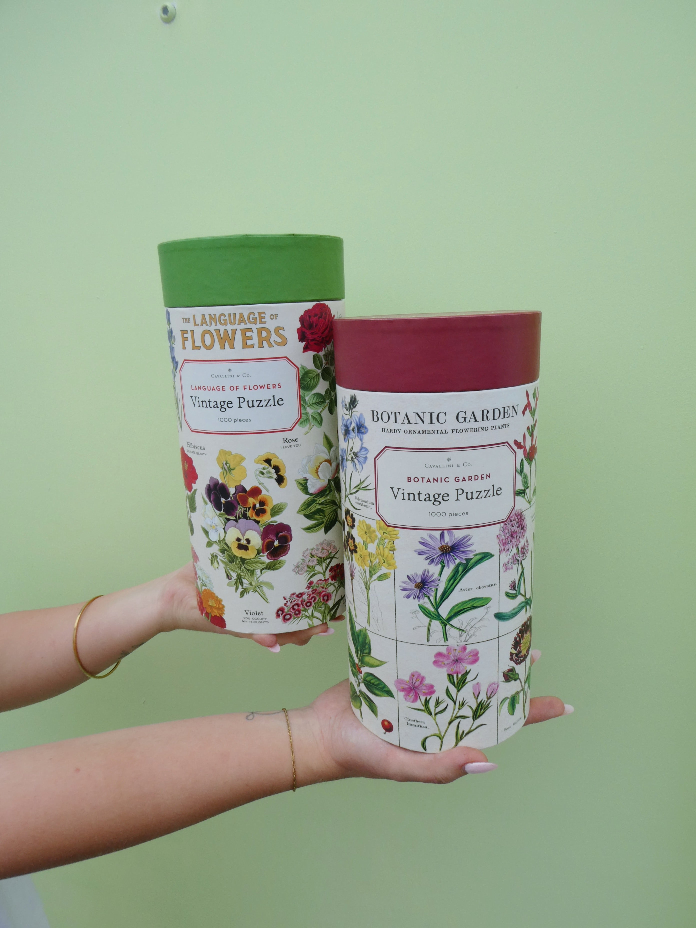 Vintage Botanic Puzzle