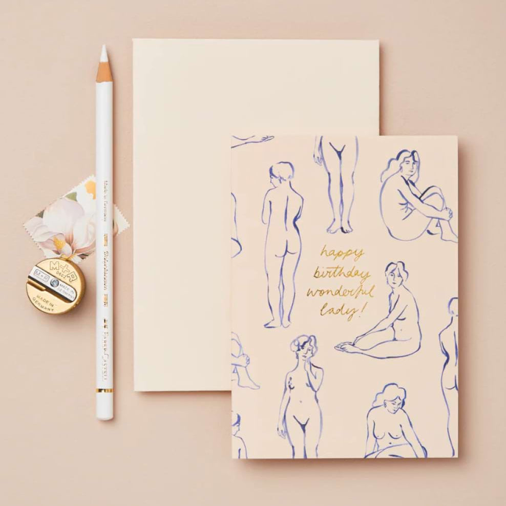 Happy Birthday Wonderful Lady Card