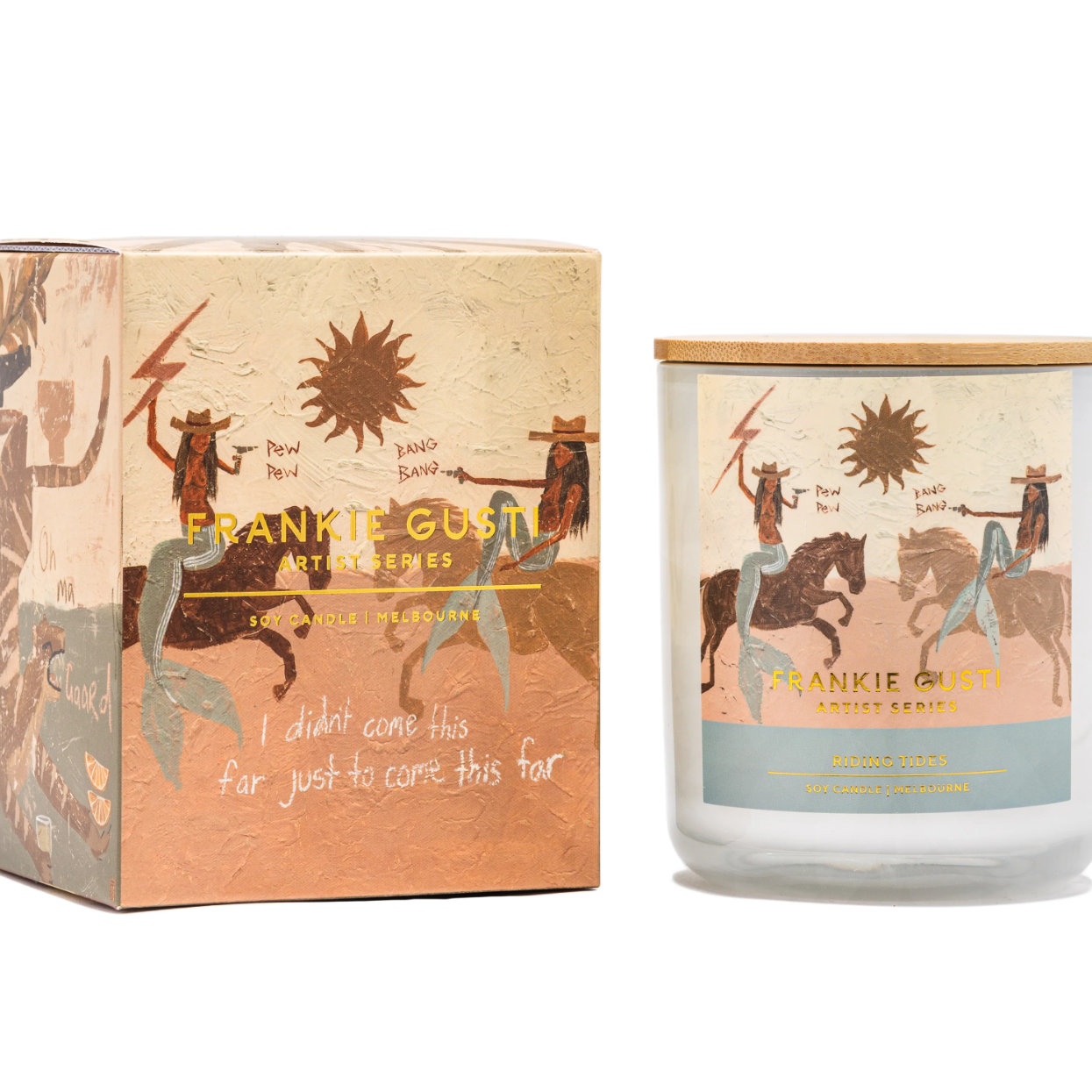 Frank Gusti Candle Riding Tides